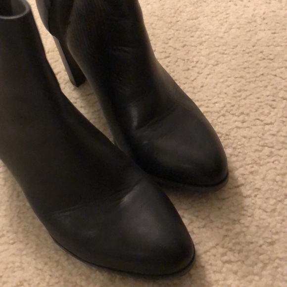 Adrienne Vittadini Black zip ankle boot - size 6.5 - Picture 9 of 10